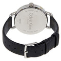  Shop Authentic Calvin Klein Even Black Dial Black Leather Strap Watch for Women - K7B231C1 - Luxxuri