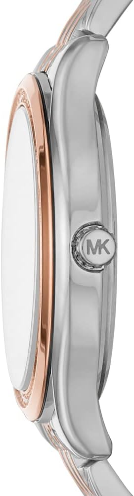  Shop Authentic Michael Kors Mindy Three Hand White Dial Two Tone Steel Strap Watch For Women - MK7077 - Luxxuri