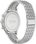  Shop Authentic Hugo Boss Companion Black Dial Silver Steel Strap Watch for Men - 1513652 - Luxxuri