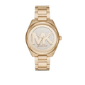  Shop Authentic Michael Kors Janelle Gold Dial Gold Steel Strap Watch For Women - MK7086 - Luxxuri
