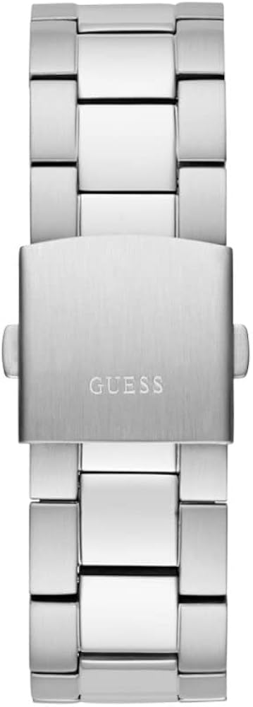  Shop Authentic Guess Edge Chronograph Black Dial Silver Steel Strap Watch For Men - GW0539G1 - Luxxuri