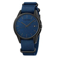  Shop Authentic Calvin Klein Tone Blue Dial Blue NATO Strap Watch for Men - K7K514VN - Luxxuri