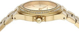  Shop Authentic Michael Kors Lenox Three Hand Silver Dial Gold Steel Strap Watch For Women - MK7361 - Luxxuri