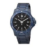  Shop Authentic Movado Series 800 Black Dial Blue Ion Plated Steel Strap Watch for Men - 2600139 - Luxxuri