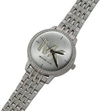  Shop Authentic Michael Kors Melissa Quartz Silver Dial Silver Steel Strap Watch for Women - MK4370 - Luxxuri