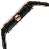  Shop Authentic Fossil Inscription Automatic Skeleton Rose Gold Dial Black Leather Strap Watch for Men - BQ2572 - Luxxuri