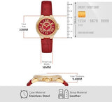  Shop Authentic Michael Kors Camille Three-Hand Red Dial Red Leather Strap Watch for Women - MK4750 - Luxxuri