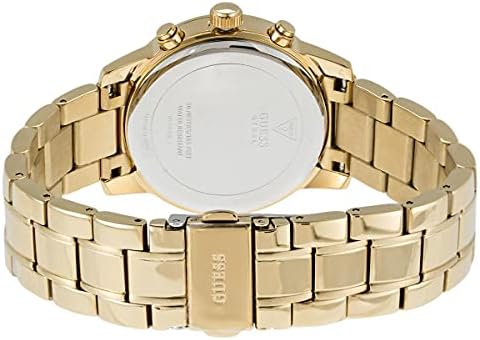  Shop Authentic Guess Mini Sunrise Quartz Analog Orange Dial Gold Steel Strap Watch For Women - W0448L7 - Luxxuri