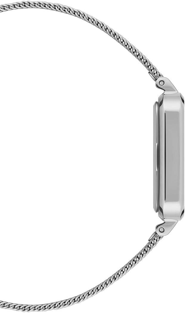  Shop Authentic Daniel Wellington Quadro Unitone Silver Dial Silver Mesh Strap Watch For Women - DW00100486 - Luxxuri