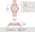  Shop Authentic Michael Kors Sage Three-Hand Mother of Pearl Pink Dial Pink Leather Strap Watch for Women - MK4820 - Luxxuri