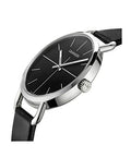  Shop Authentic Calvin Klein Even Black Dial Black Leather Strap Watch for Women  - K7B231CZ - Luxxuri
