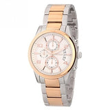  Shop Authentic Guess Exec Chronograph White Dial Two Tone Steel Strap Watch for Men - W0075G2 - Luxxuri