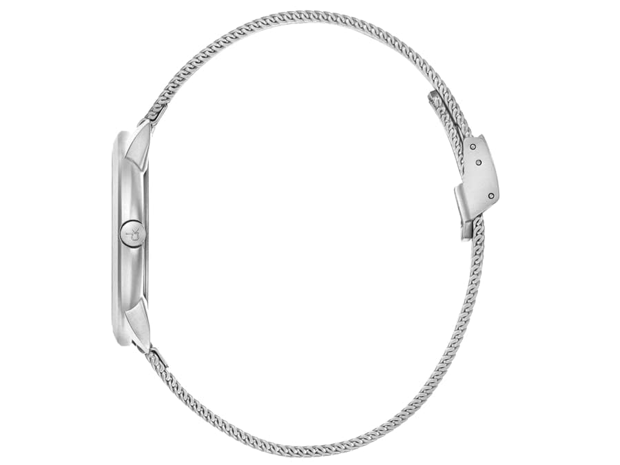  Shop Authentic Calvin Klein Minimal White Dial Silver Mesh Bracelet Watch for Women - K3M52152 - Luxxuri