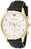  Shop Authentic Emporio Armani Classic Chronograph White Dial Black Leather Strap Watch For Men - AR1892 - Luxxuri