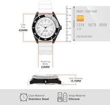  Shop Authentic Michael Kors Maritime Analog White Dial White Silicone Strap Watch for Men - MK9159 - Luxxuri