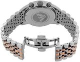  Shop Authentic Emporio Armani Sportivo Chronograph Silver Dial Two Tone Steel Strap Watch For Men - AR5999 - Luxxuri