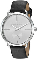  Shop Authentic Michael Kors Portia Quartz White Dial Black Leather Strap Watch For Women - MK2658 - Luxxuri