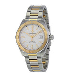  Shop Authentic Tag Heuer Aquaracer Automatic White Dial Two Tone Steel Strap Watch for Men - WAY2151.BD0912 - Luxxuri