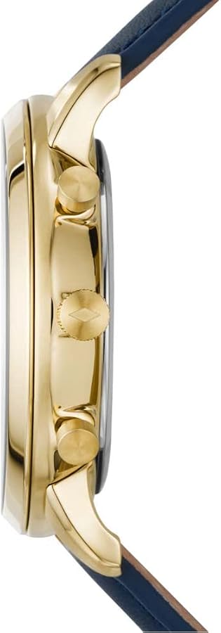  Shop Authentic Fossil Neutra Chronograph Blue Dial Blue Leather Strap Watch for Men - FS5790 - Luxxuri