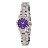  Shop Authentic Marc Jacobs Amy Purple Dial Silver Steel Strap Watch for Women - MBM3228 - Luxxuri