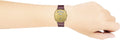  Shop Authentic Gucci Grip Quartz Gold Dial Maroon Leather Strap Watch For Women - YA157413 - Luxxuri