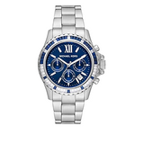  Shop Authentic Michael Kors Everest Chronograph Blue Dial Silver Steel Strap Watch For Women - MK7237 - Luxxuri