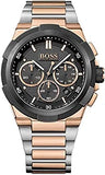  Shop Authentic Hugo Boss Supernova Black Dial Two Tone Steel Strap Watch for Men - 1513358 - Luxxuri