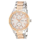  Shop Authentic Guess Siren White Dial Two Tone Steel Strap Watch for Women - W0442L4 - Luxxuri