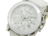  Shop Authentic Burberry City Chronograph White Dial White Leather Strap Watch For Women - BU9701 - Luxxuri