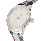  Shop Authentic Burberry Classic Stone Silver Dial Horseberry Black Leather Strap Watch for Women - BU10103 - Luxxuri