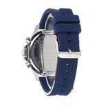  Shop Authentic Tommy Hilfiger Mason Blue Dial Blue Rubber Strap Watch for Men - 1791791 - Luxxuri