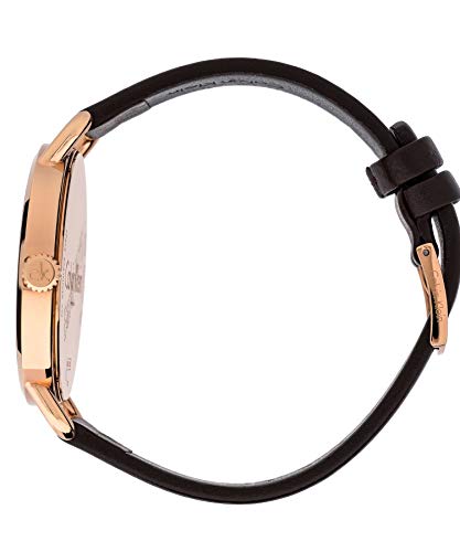  Shop Authentic Calvin Klein Even Grey Dial Brown Leather Strap Watch for Women - K7B216G3 - Luxxuri