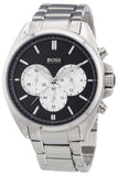  Shop Authentic Hugo Boss Driver Black Dial Silver Steel Strap Watch for Men - 1512883 - Luxxuri