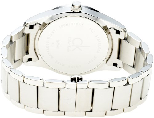  Shop Authentic Calvin Klein Bold Black Dial Silver Steel Strap Watch for Men - K2246107 - Luxxuri