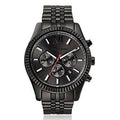  Shop Authentic Michael Kors Lexington Chronograph Black Dial Black Steel Strap Watch for Men - MK8320 - Luxxuri