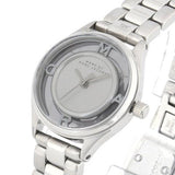  Shop Authentic Marc Jacobs Tether Transparent Silver Dial Silver Steel Strap Watch for Women - MBM3416 - Luxxuri