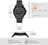  Shop Authentic Michael Kors Pilot Chronograph Black Dial Black Steel Strap Watch For Men - MK9127 - Luxxuri