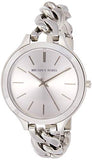 Shop Authentic Michael Kors Slim Runway Silver Dial Silver Steel Strap Watch for Women - MK3279 - Luxxuri