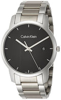  Shop Authentic Calvin Klein City Chronograph Black Dial Silver Steel Strap Watch for Men - K2G2G14Y - Luxxuri