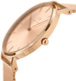  Shop Authentic Daniel Wellington Petite Rose Gold Dial Rose Gold Mesh Bracelet Watch For Women - DW00100471 - Luxxuri