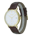  Shop Authentic Hugo Boss Corporal White Dial Brown Leather Strap Watch for Men - 1513640 - Luxxuri