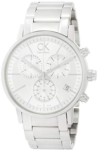  Shop Authentic Calvin Klein Post Minimal White Dial Silver Steel Strap Watch for Men - K7627126 - Luxxuri