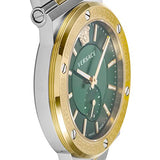  Shop Authentic Versace Greca Green Dial Silver Steel Strap Watch for Men - VEVI00420 - Luxxuri