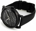  Shop Authentic Emporio Armani Meccanico Quartz Black Dial Black Leather Strap Watch For Men - AR60032 - Luxxuri