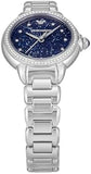 Shop Authentic Emporio Armani Mia Three Hand Crystals Blue Dial Silver Steel Strap Watch For Women - AR11630 - Luxxuri