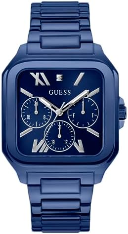  Shop Authentic Guess Dress Multifunction Blue Dial Blue Steel Strap Watch for Men - GW0631G3 - Luxxuri