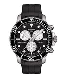  Shop Authentic Tissot Seastar 1000 Chronograph Black Dial Black Rubber Strap Watch For Men - T120.417.17.051.00 - Luxxuri