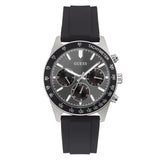  Shop Authentic Guess Altitude Chronograph Black Dial Black Rubber Strap Watch for Men - GW0332G1 - Luxxuri