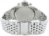  Shop Authentic Michael Kors Bayville Chronograph Black Dial Silver Steel Strap Watch For Men - MK8749 - Luxxuri