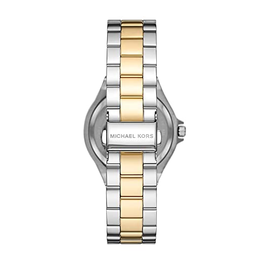  Shop Authentic Michael Kors Lennox Three-Hand Gold Dial Two Tone Steel Strap Watch For Women  - MK6988 - Luxxuri
